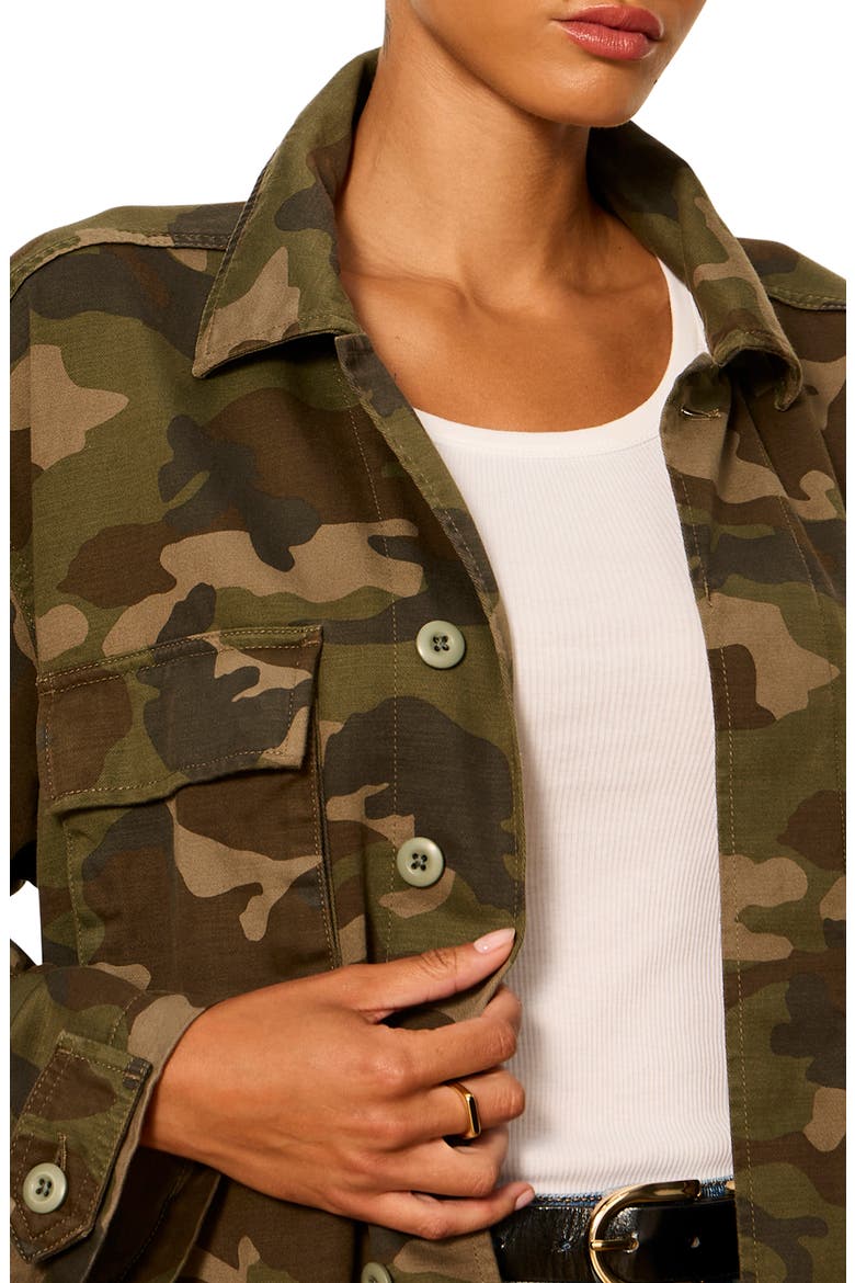 Reissue Camo Cotton Field Jacket, Alternate, color, RIDGE CAMO GREEN
