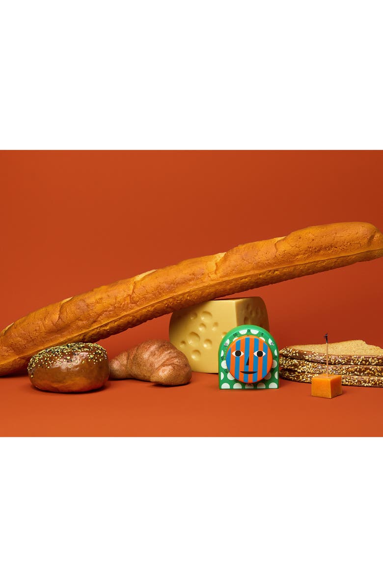 Areaware Everybody Kitchen Timer, Alternate, color, Green Multi