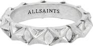 AllSaints Men's Square Stud Ring