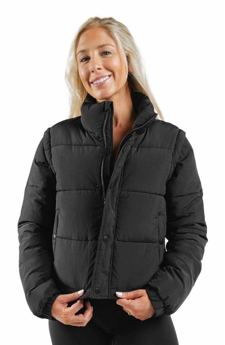 Vitality Convertible Puffer, Main, color, Midnight