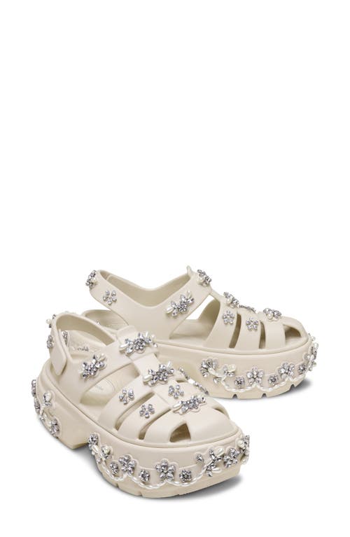 CROCS CROCS X SIMONE ROCHA STOMP PLATFORM FISHERMAN SANDAL 