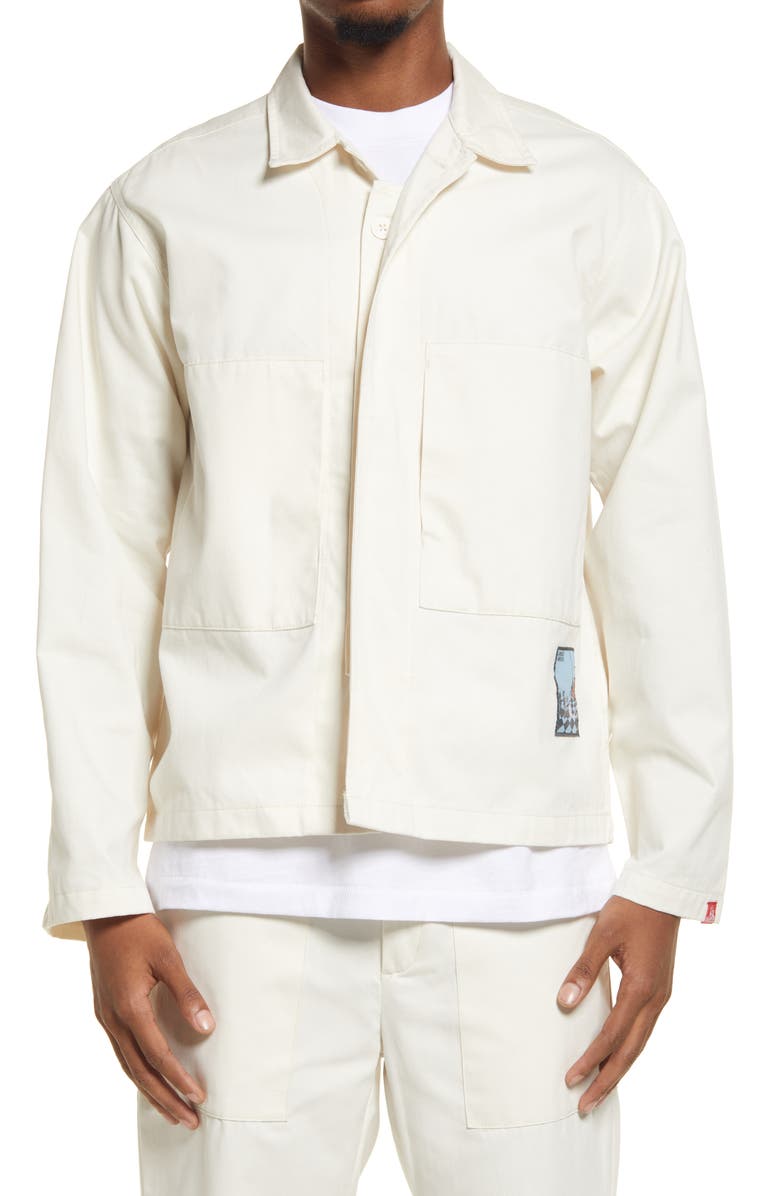 JUNGLES Men's Minimal Workwear Jacket, Alternate, color, 