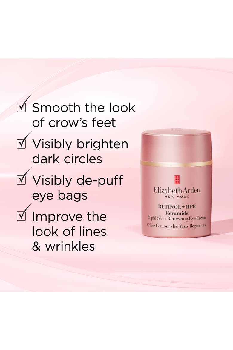 Retinol + HPR Ceramide Rapid Skin Renewing Eye Cream, Alternate, color, N/A