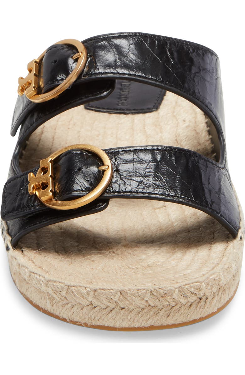 Tory Burch Selby Two-Band Espadrille Slide Sandal, Alternate, color,