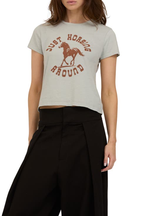 Just Horsing Around Graphic Tee