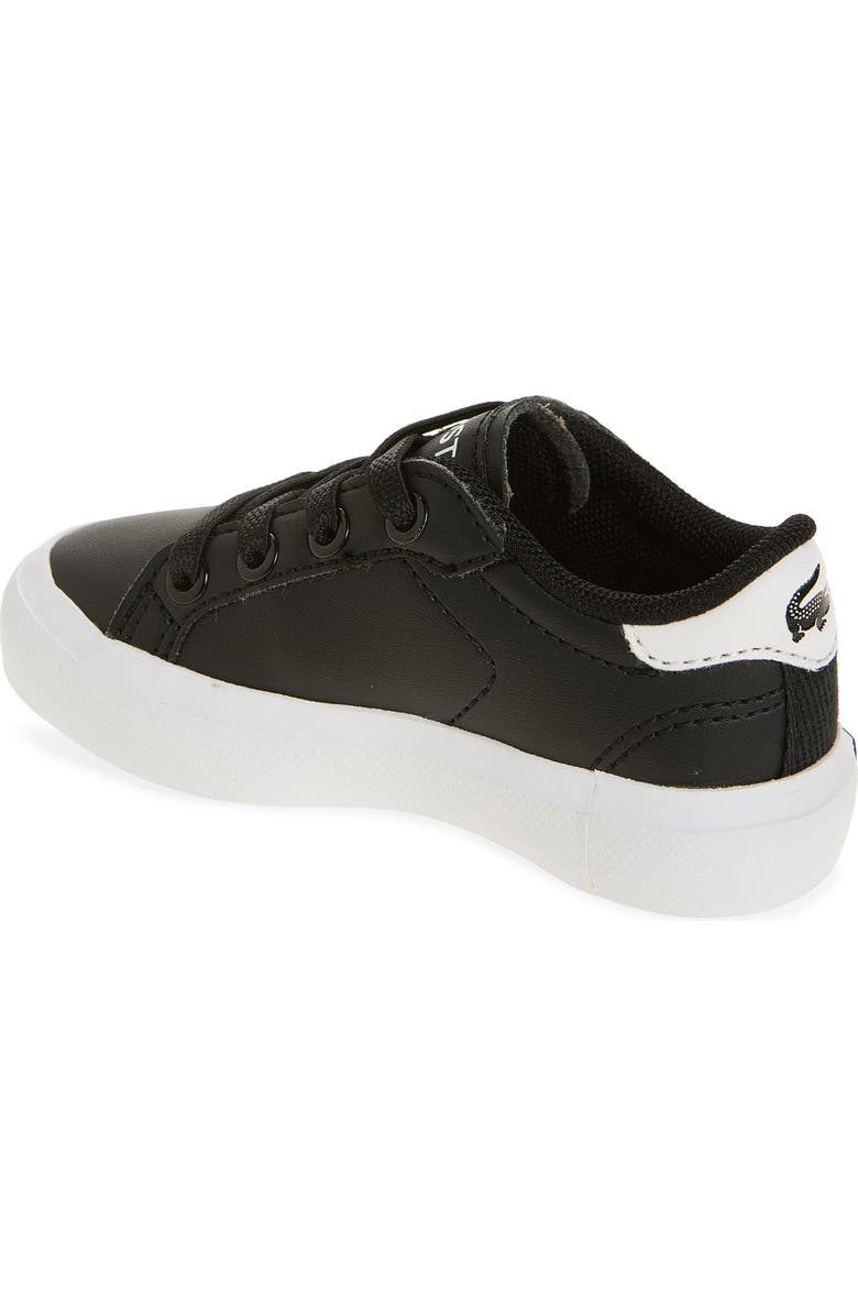 Lacoste Kids' Powercourt Sneaker, Alternate, color, Black/ White