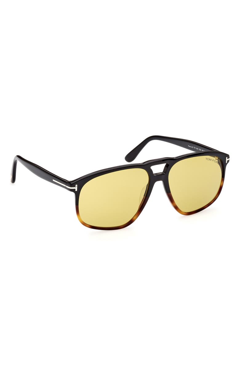 TOM FORD 58mm Navigator Sunglasses, Alternate, color, 