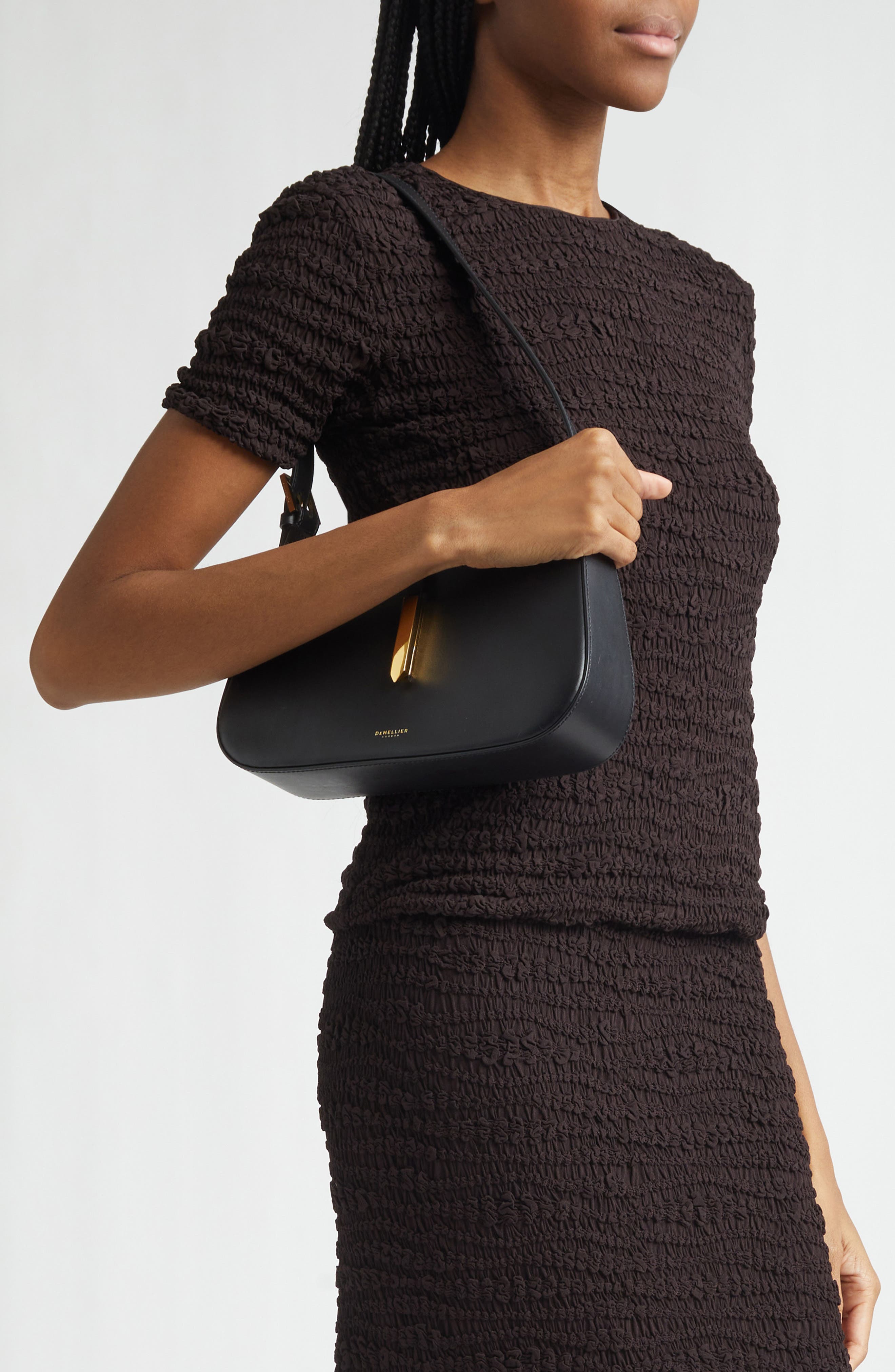 DeMellier The Tokyo Shoulder Bag, Alternate, color, Black F03