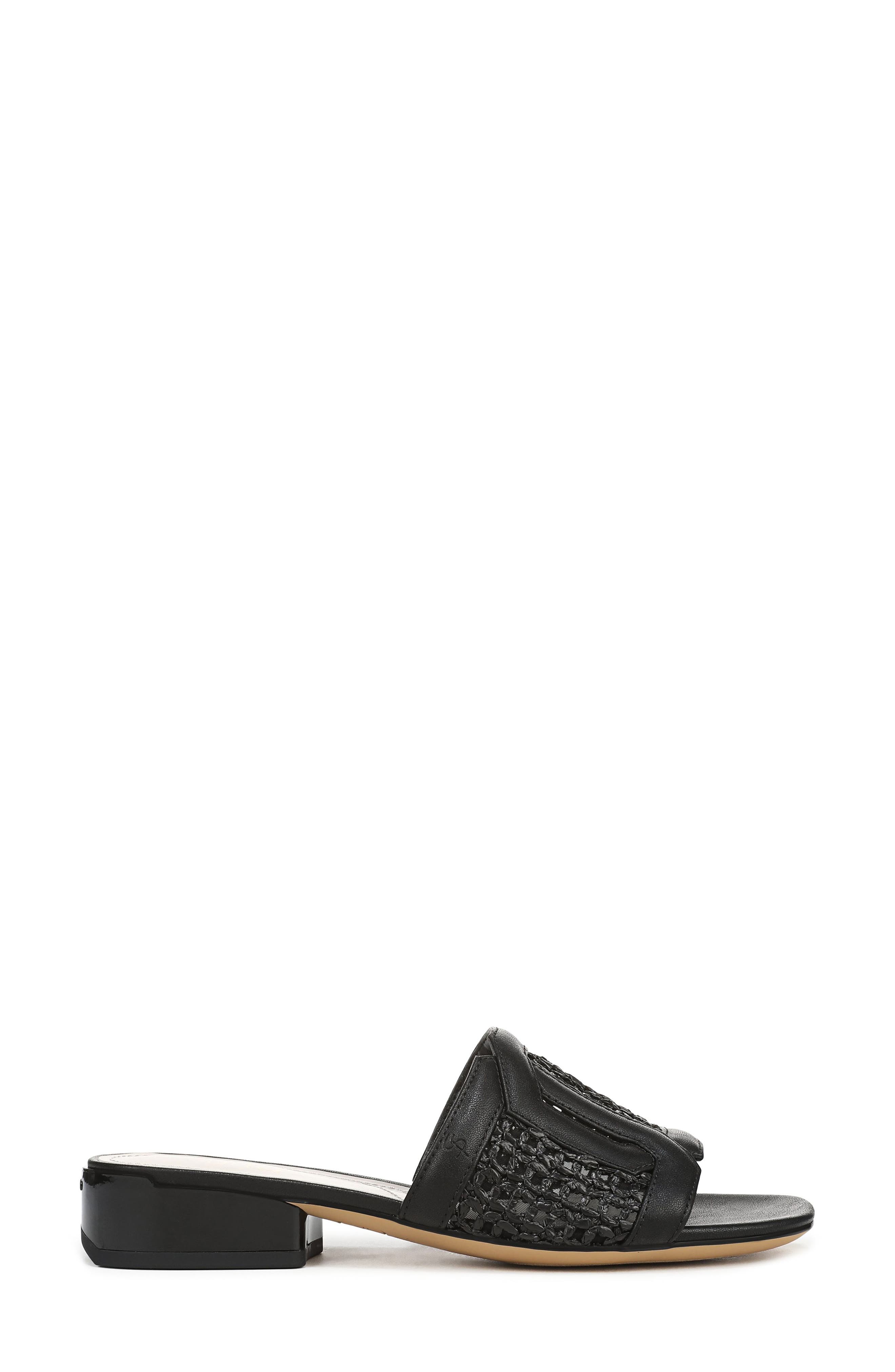 Franco Sarto Margot Slide Sandal, Alternate, color, Black