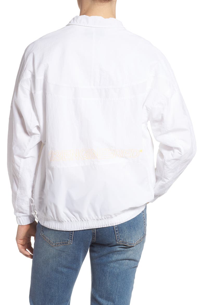 23 Engineered Jacket, Alternate, color, WHITE/ LASER ORANGE