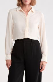 T Tahari Relaxed Long Sleeve Shirt