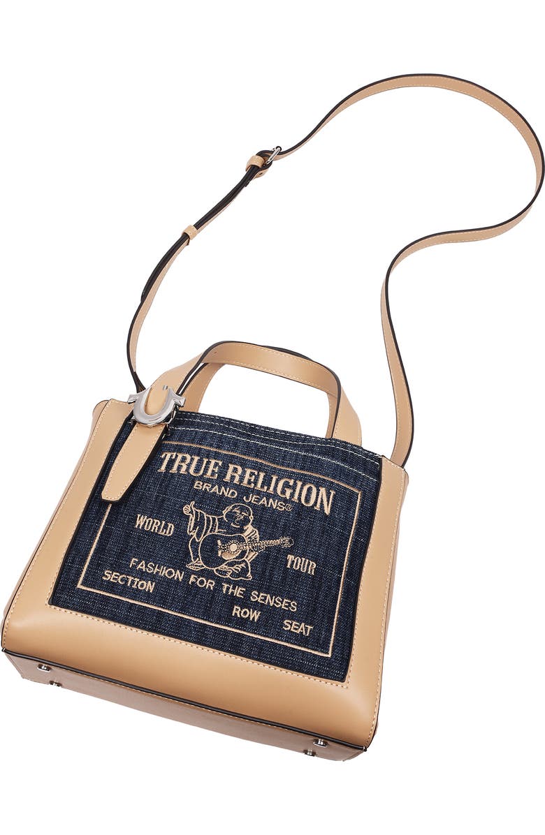 True Religion Arvin Budddha Crossbody Tote, Alternate, color,