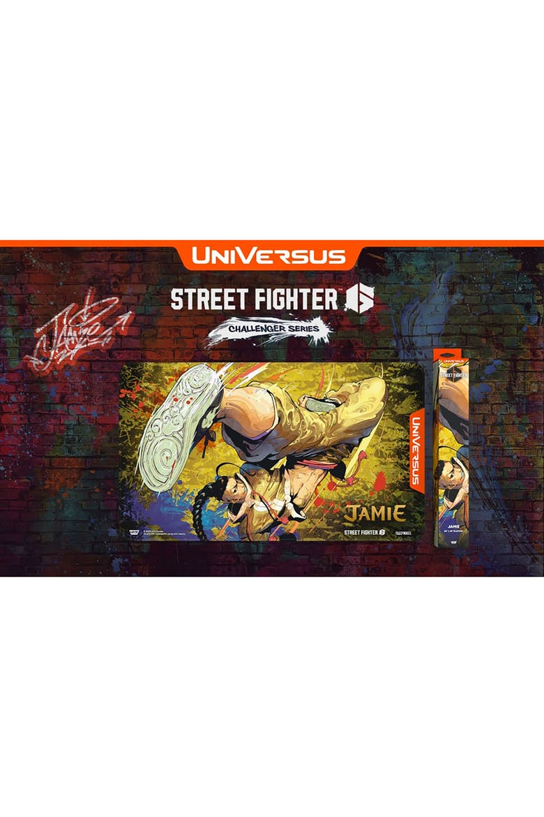 Street Fighter 6 Challenger Series Jamie Playmat, Alternate, color, Multicolored