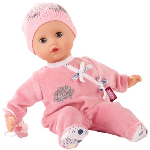 Hedgehog 13" Soft Body Baby Doll with Bald Head
