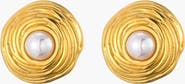 Kellery Lumiere Bloom Pearl Drop Earrings