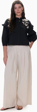Rebecca Taylor Lydia Applique Top
