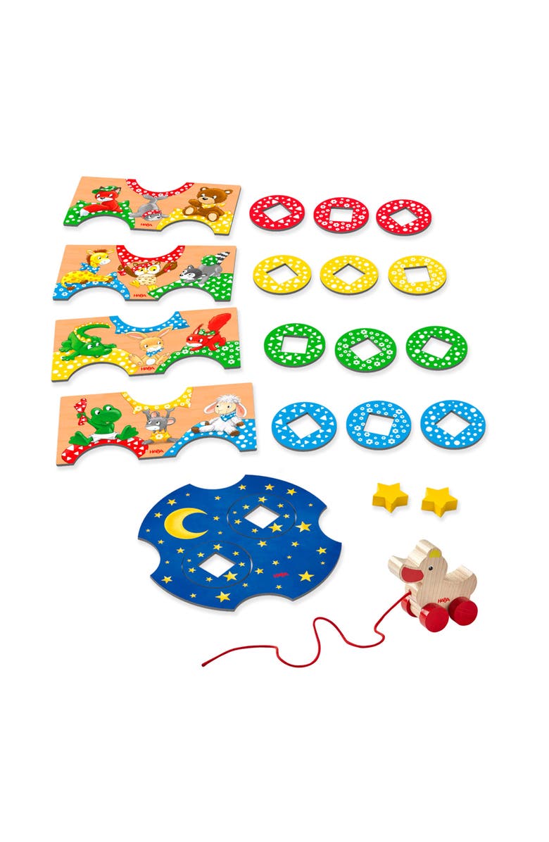 HABA Little Duck Board Games for Toddlers, My Very First Games for Kids 2 and Up, Preschool Learning Activities for Family Play, Made in Germany, Alternate, color, Multi
