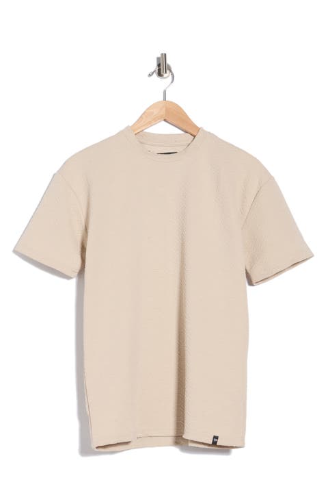 Textured Knit T-Shirt