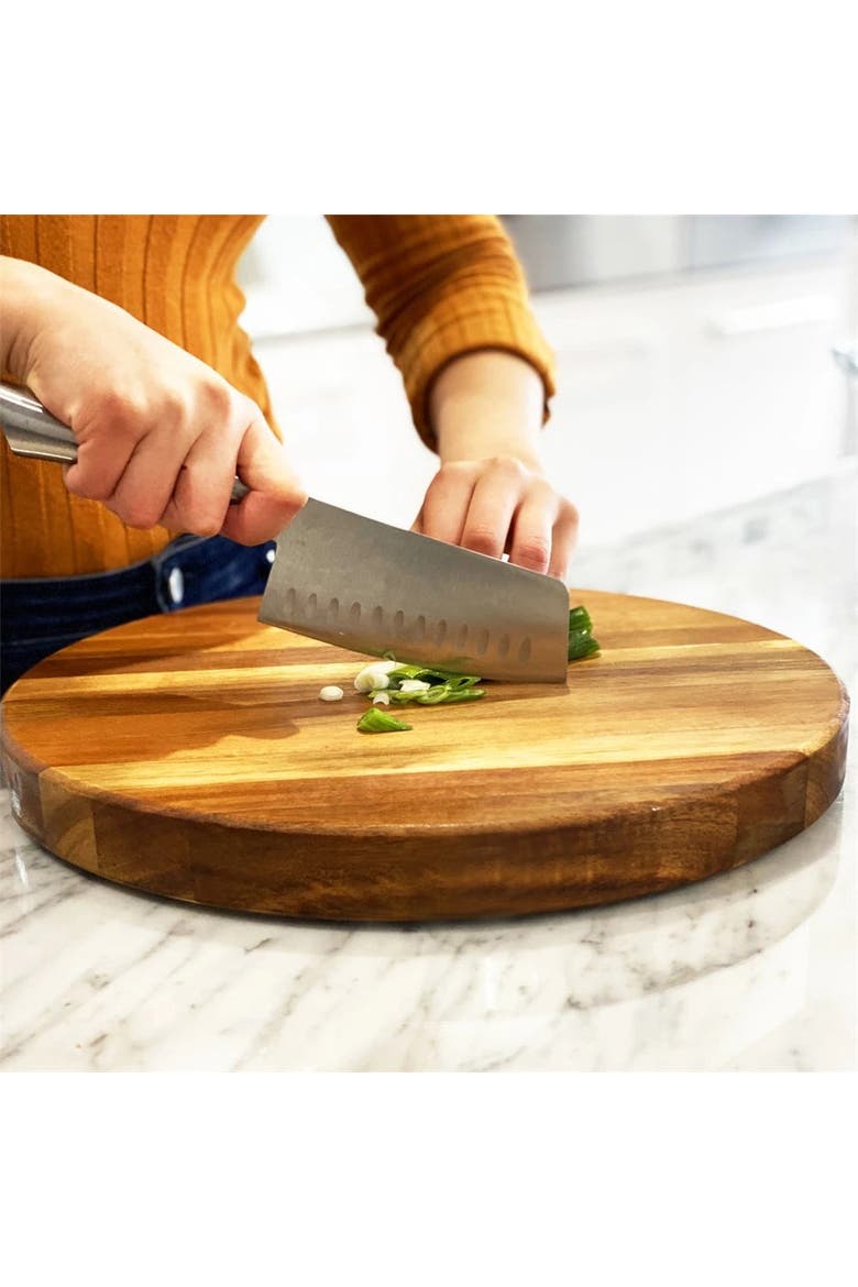 Damashiro® 4.5" Mini Santoku-Cleaver, Alternate, color, Silver