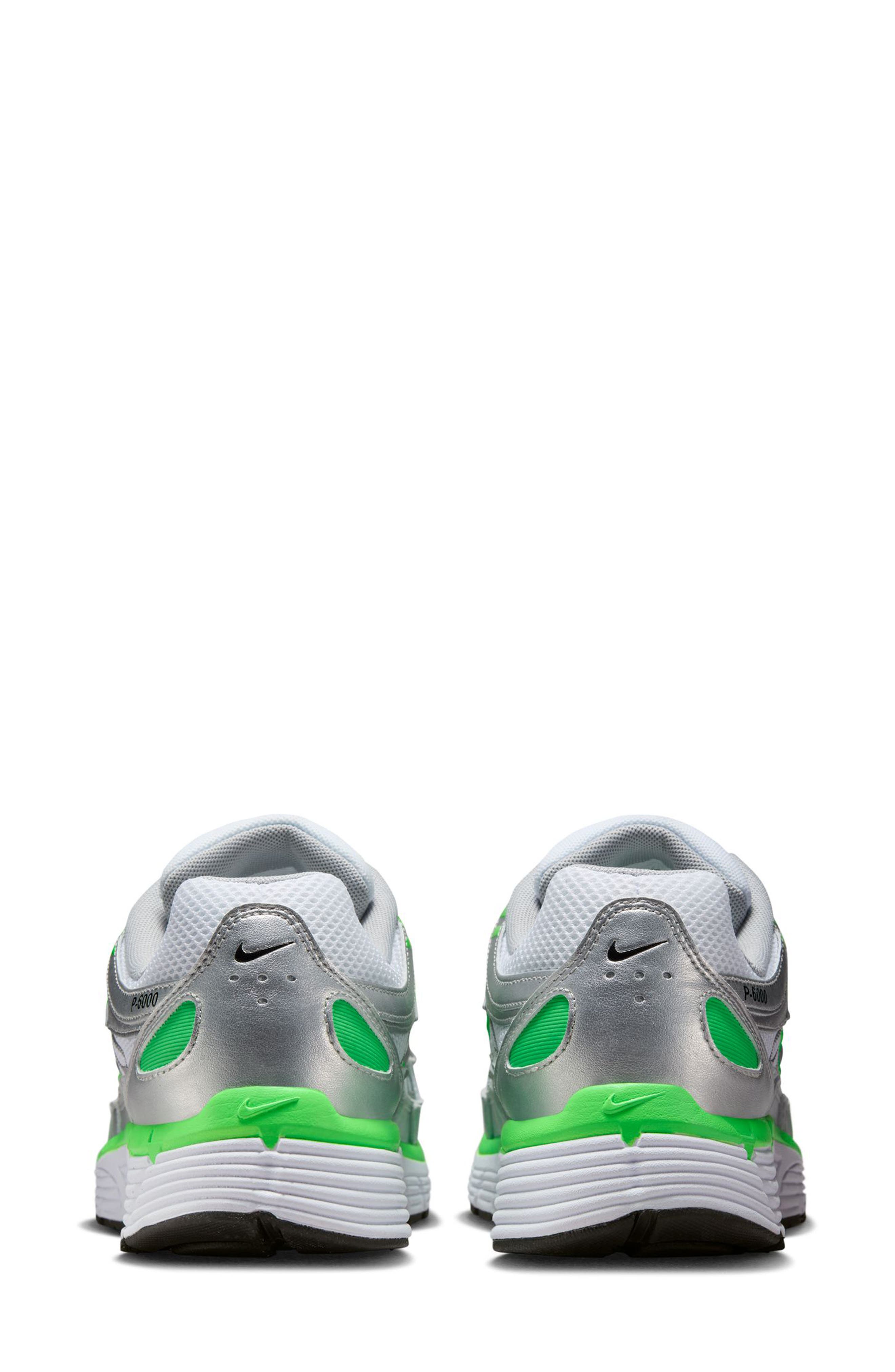 Nike P-6000 SE Sneaker, Alternate, color, Metallic Silver/ Black/ White