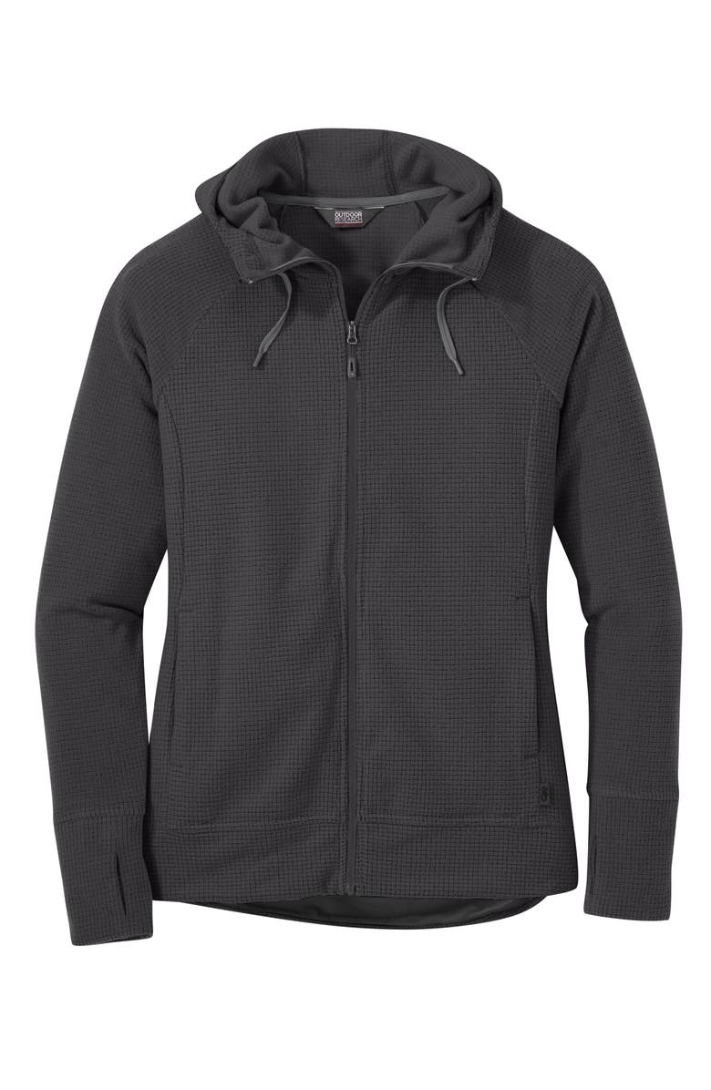 Outdoor Research Women's Trail Mix Hooded Fleece Jacket, Main, color, 