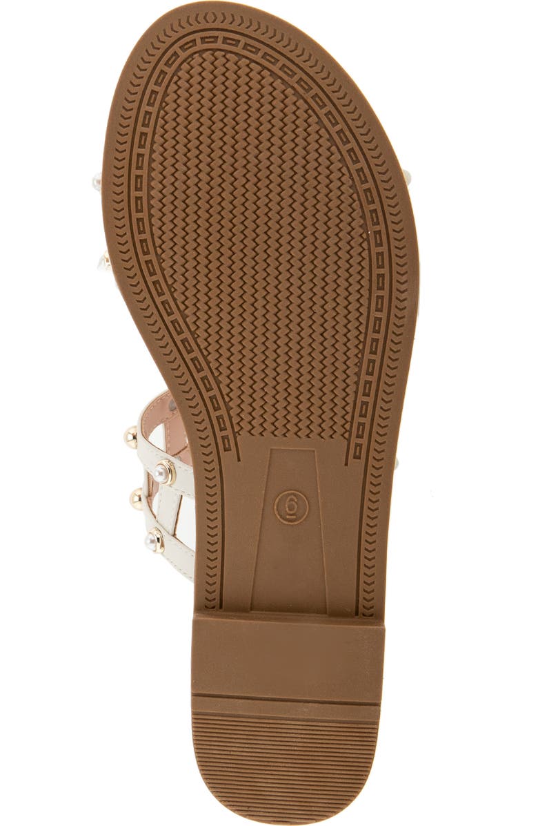 Kensie Malory Slide Sandal, Alternate, color, Off White