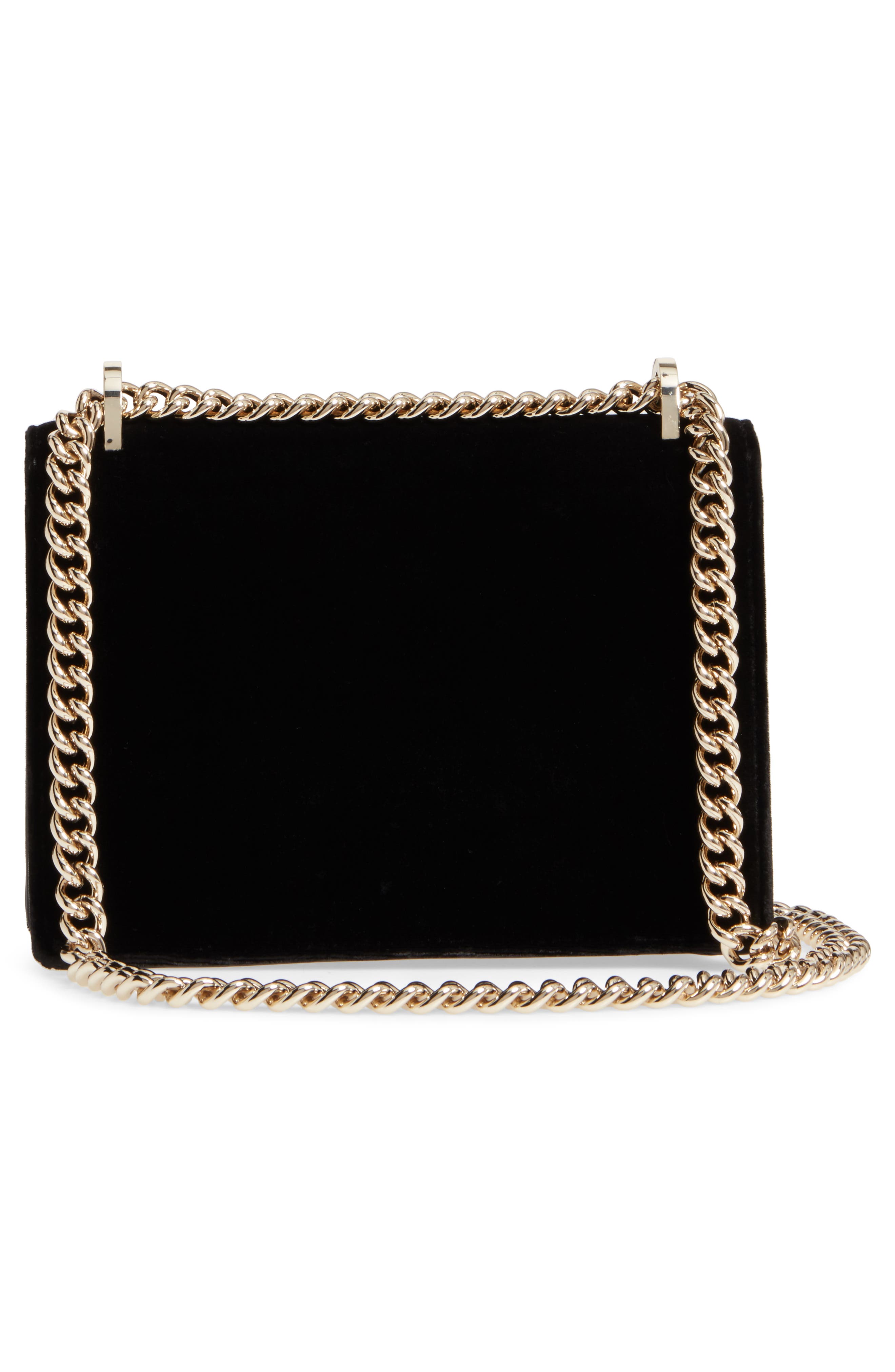 watson lane marci velvet clutch, Alternate, color, BLACK
