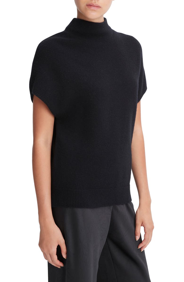 Vince Mock Neck Wool & Cashmere Sweater, Alternate, color,