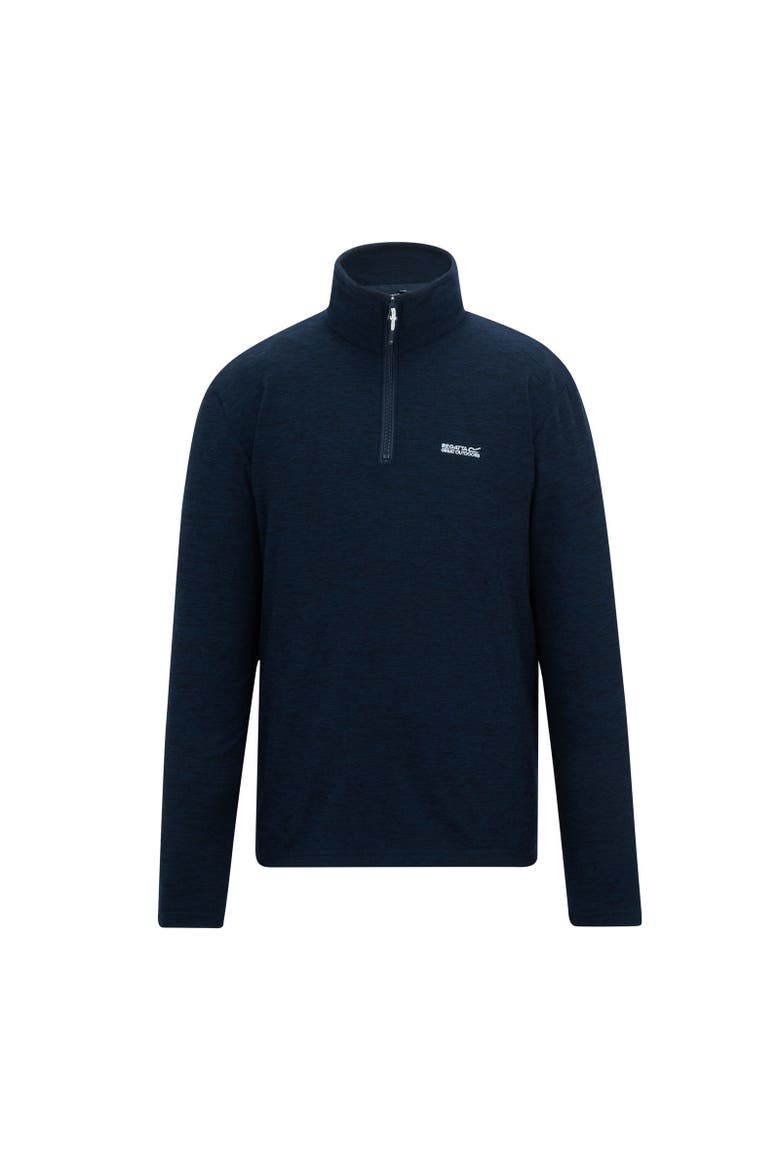 Thompson Marl Half Zip Fleece Jacket, Main, color, Navy
