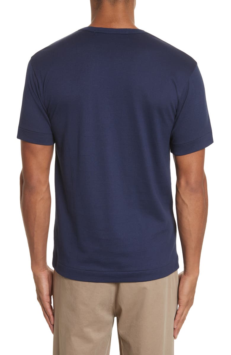 Comme des Garçons PLAY Graphic Patch T-Shirt, Alternate, color, 