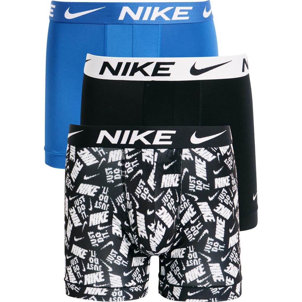 Nike 3-pack Dri-fit Essential Micro Boxer Briefs In Multi
