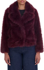 Sebby Faux Fur Blazer
