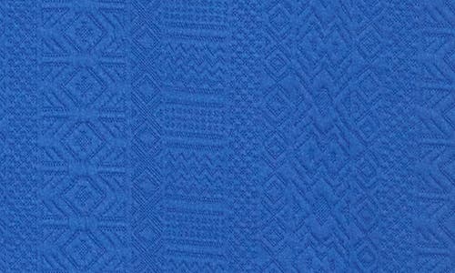 Fleece Factory Geometric Jacquard Button-up Shirt