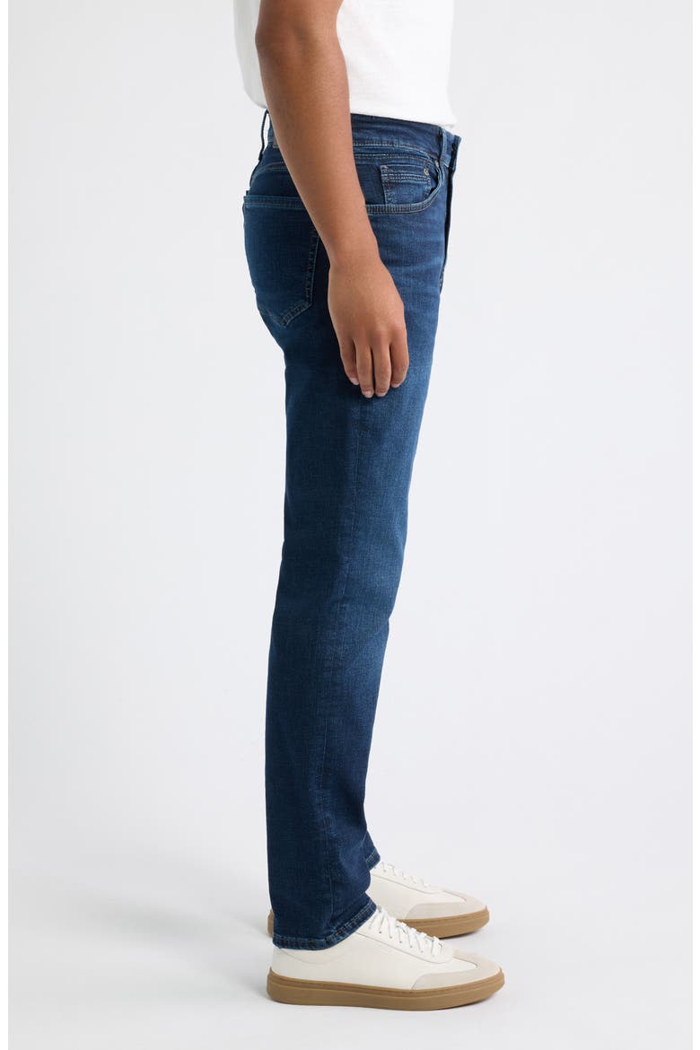 Steve Athletic Slim Fit Jeans, Alternate, color, DARK BRUSHED ORGANIC