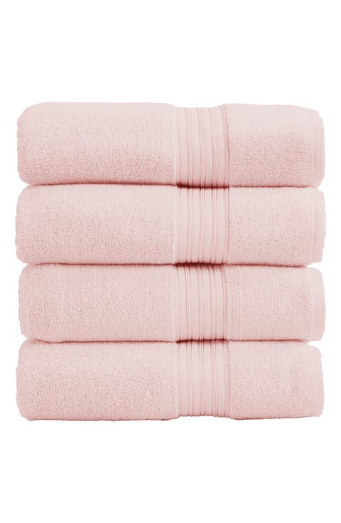 Quick-Dry Cotton 4-Pack Bath Towel Set