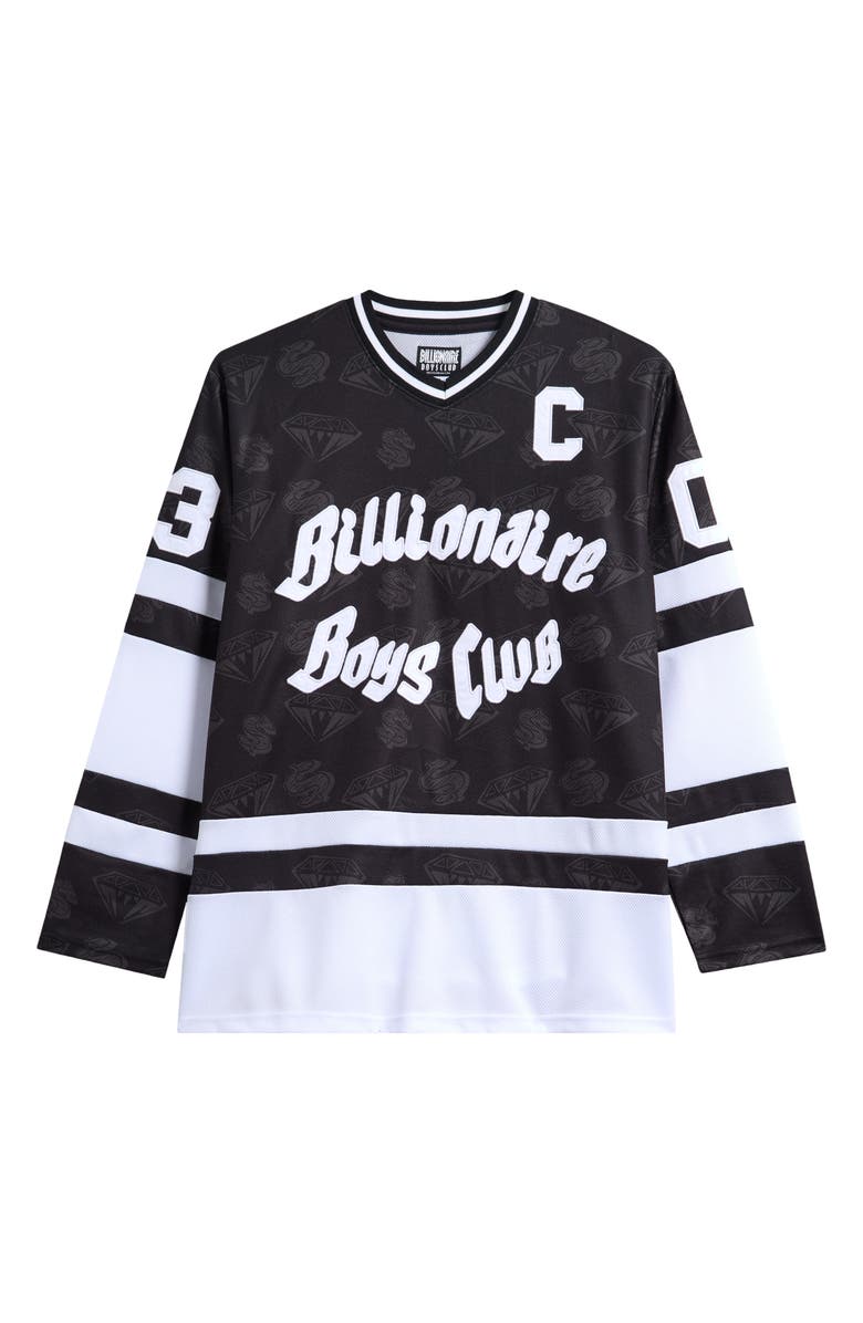 Billionaire Boys Club Celsius Jersey Knit Pullover, Alternate, color, Black