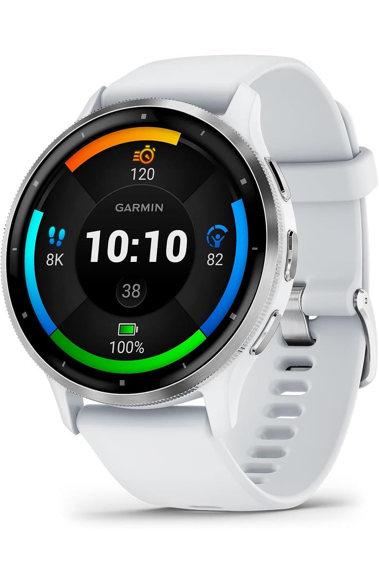 Garmin Venu 3 GPS Fitness Smartwatch 45mm, Main, color, Whitestone