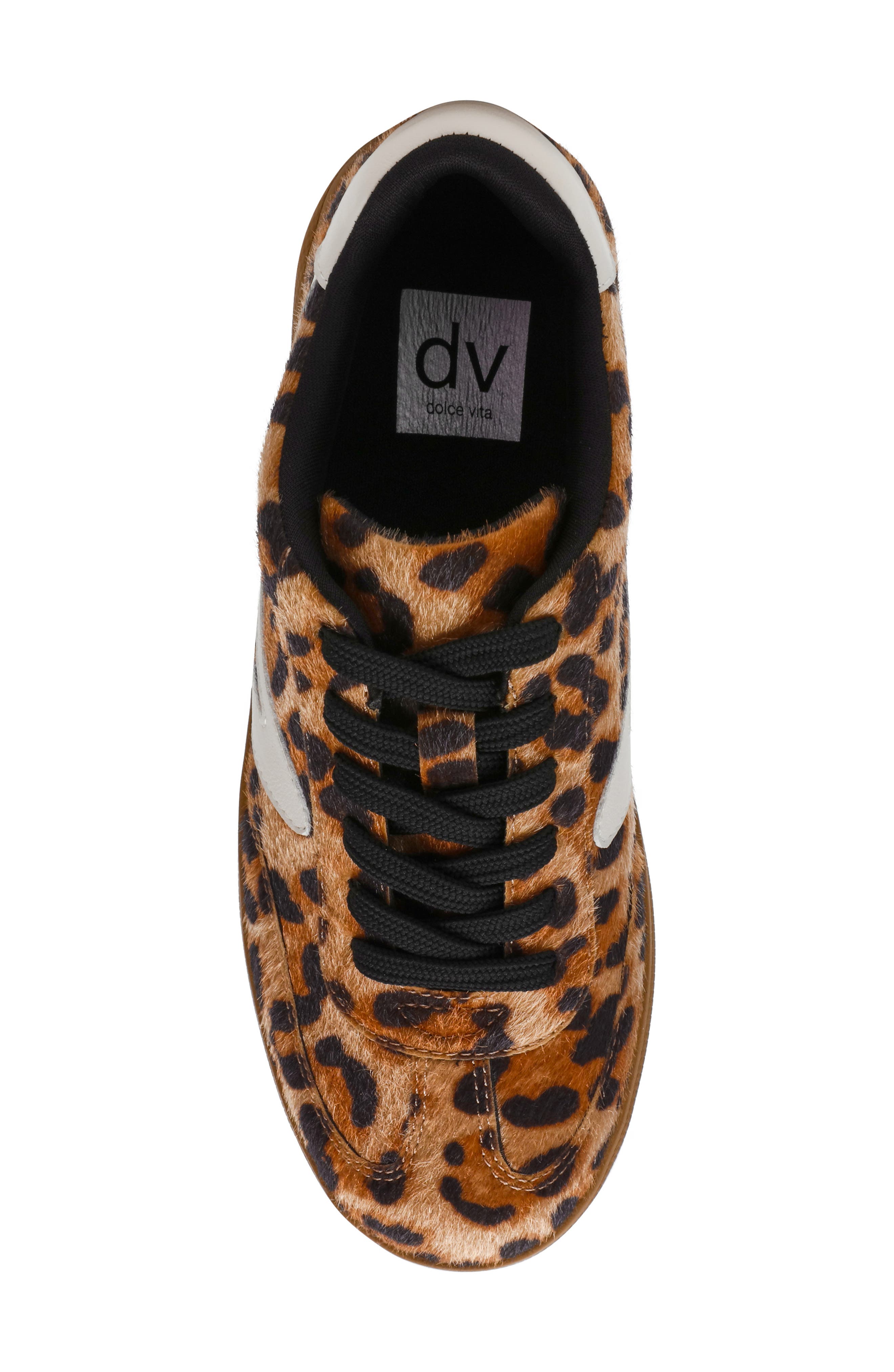DV by Dolce Vita Voyage A Low Top Sneaker, Alternate, color, Leopard Pony
