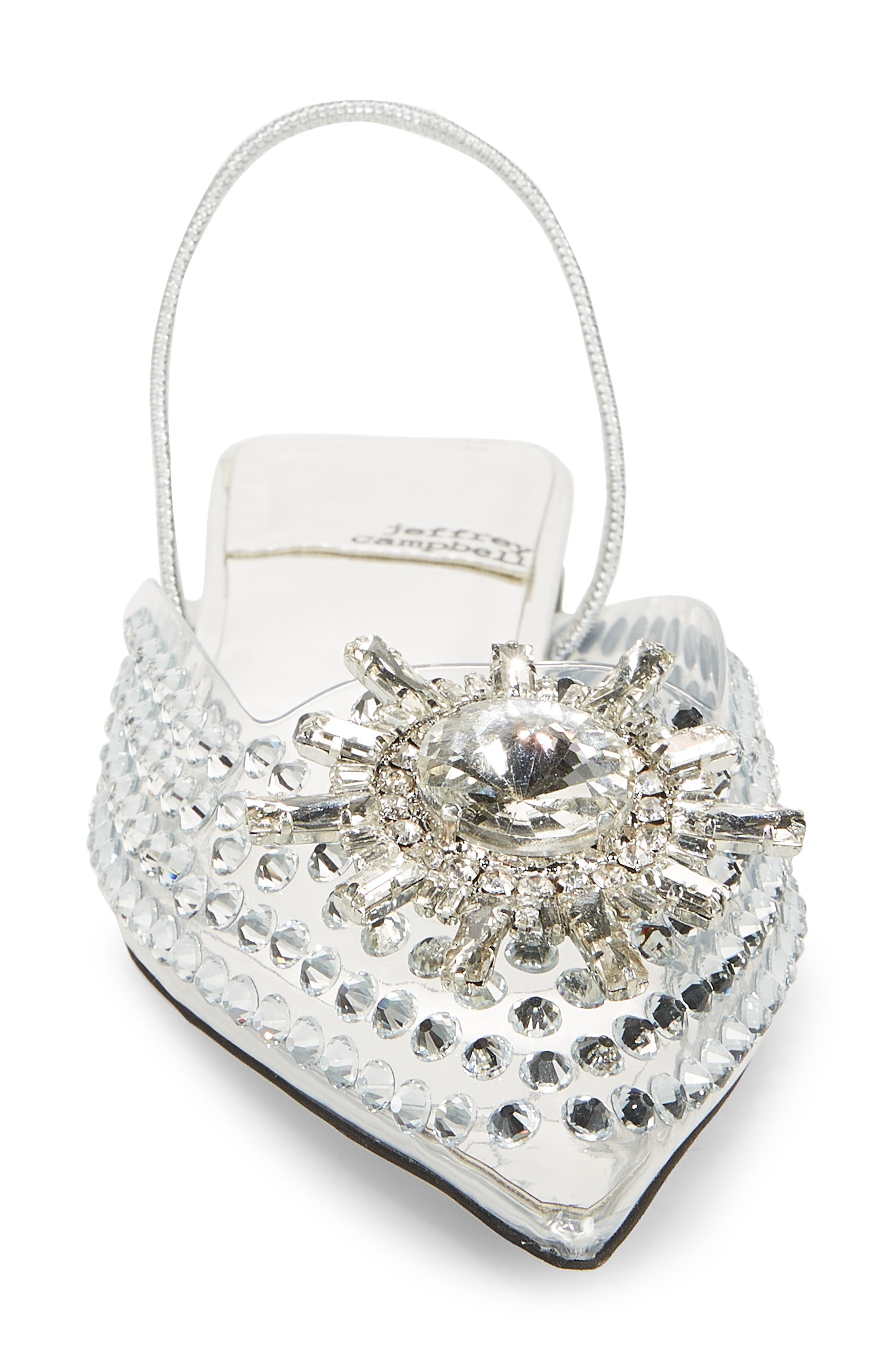 Jeffrey Campbell Latira Crystal Flat, Alternate, color, 