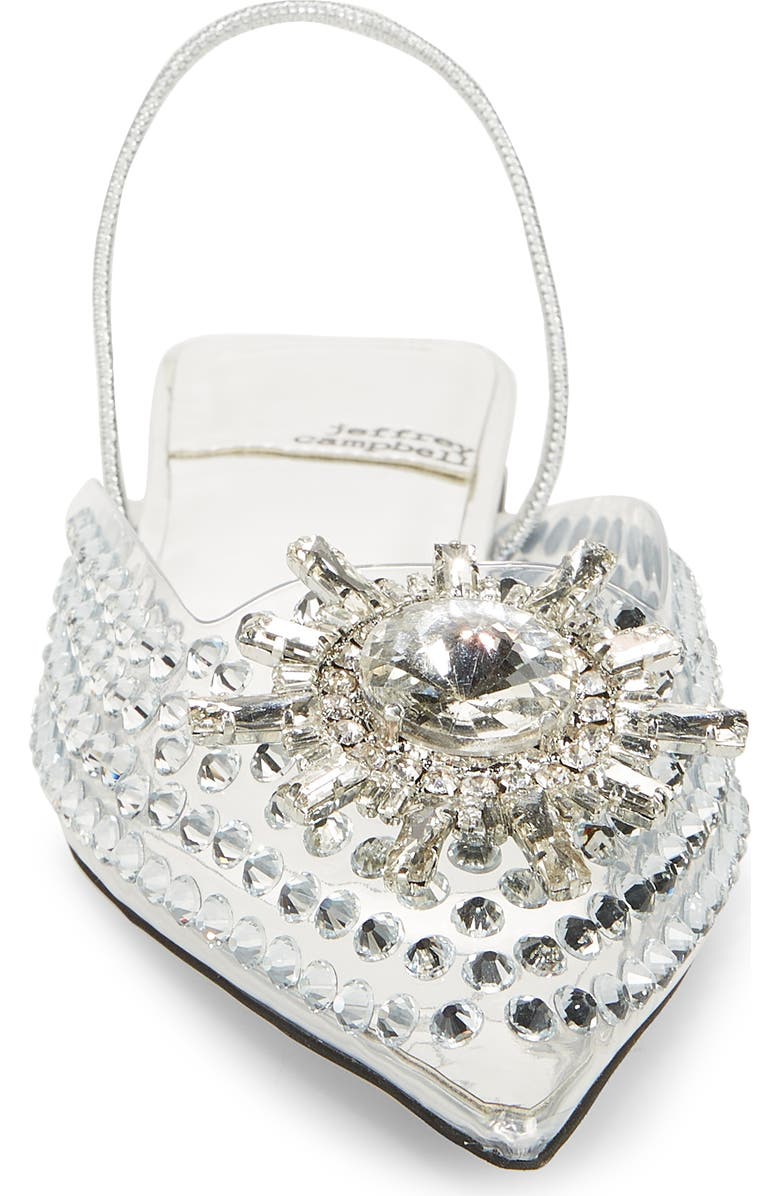 Jeffrey Campbell Latira Crystal Flat, Alternate, color,