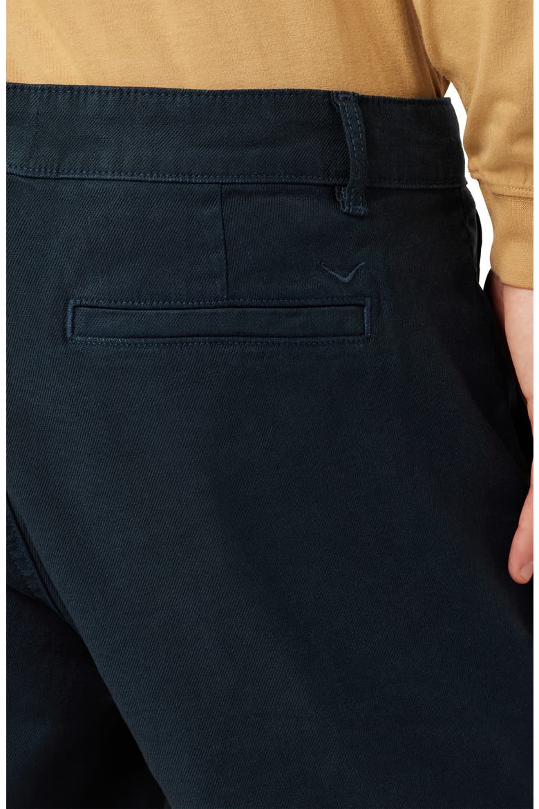 Linen Blend Twill Chino Shorts, Alternate, color, NIGHT BLUE