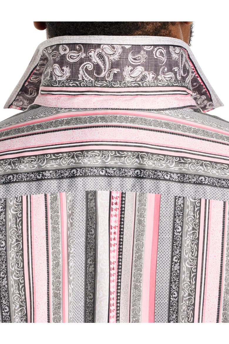 Big & Tall Bramshaw Sport Shirt, Alternate, color, PINK