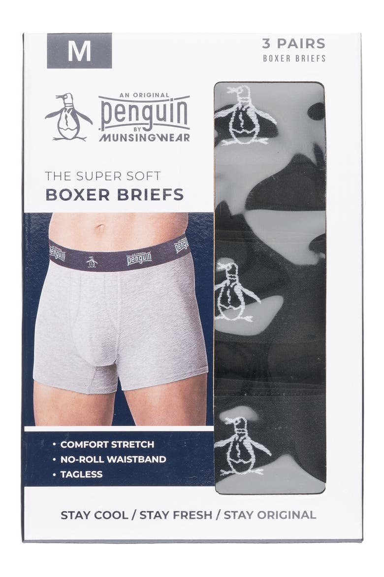 3-Pack Supersoft Boxer Briefs, Alternate, color, BLACK