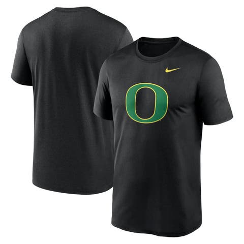 Men's Nike Black Oregon Ducks Color Pop Logo Legend Performance T-Shirt