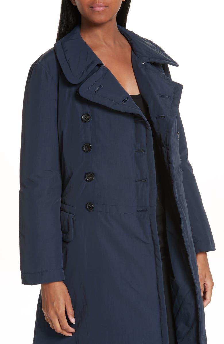 Comme des Garçons Double Breasted Down Coat, Alternate, color, 