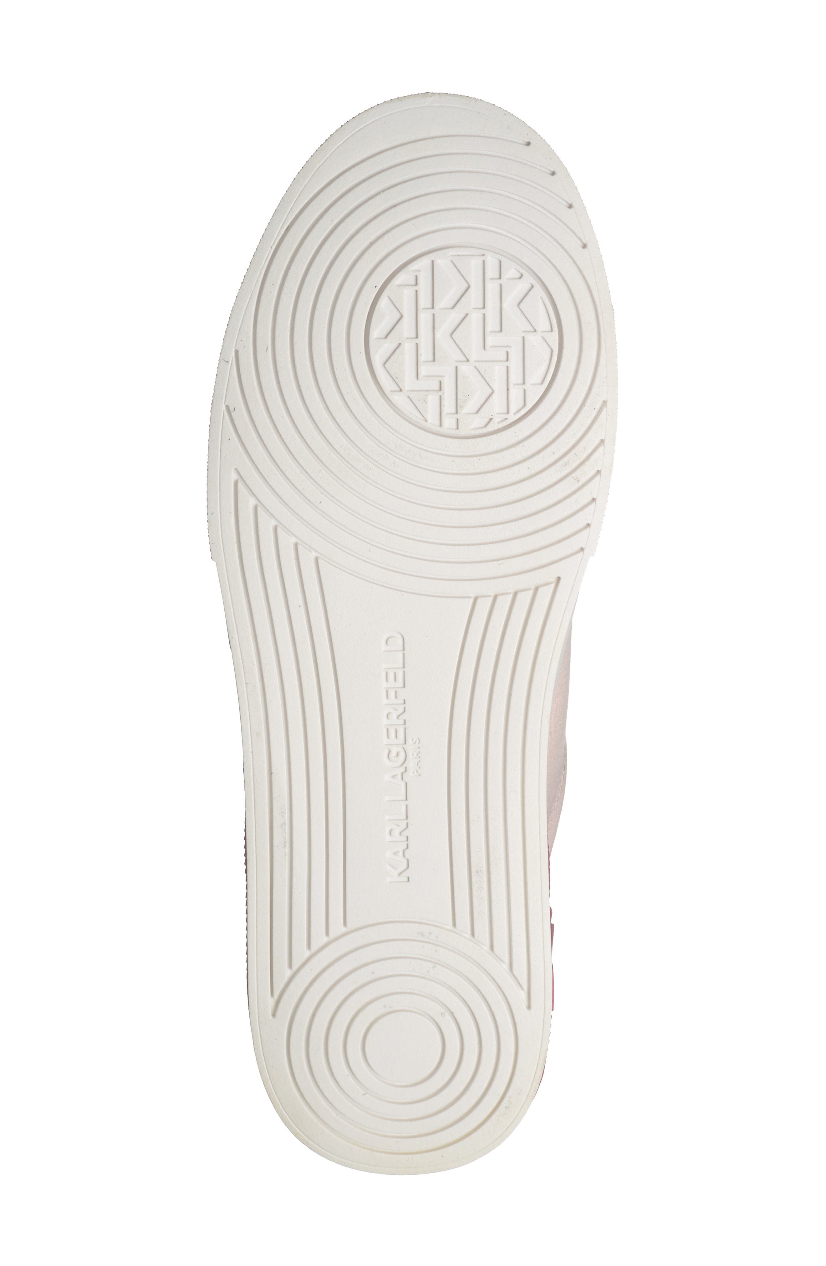 KARL LAGERFELD PARIS Melora Lace-Up Sneaker, Alternate, color, Light Blush