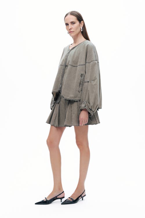 NOCTURNE NOCTURNE ASYMMETRICAL CUT JACKET