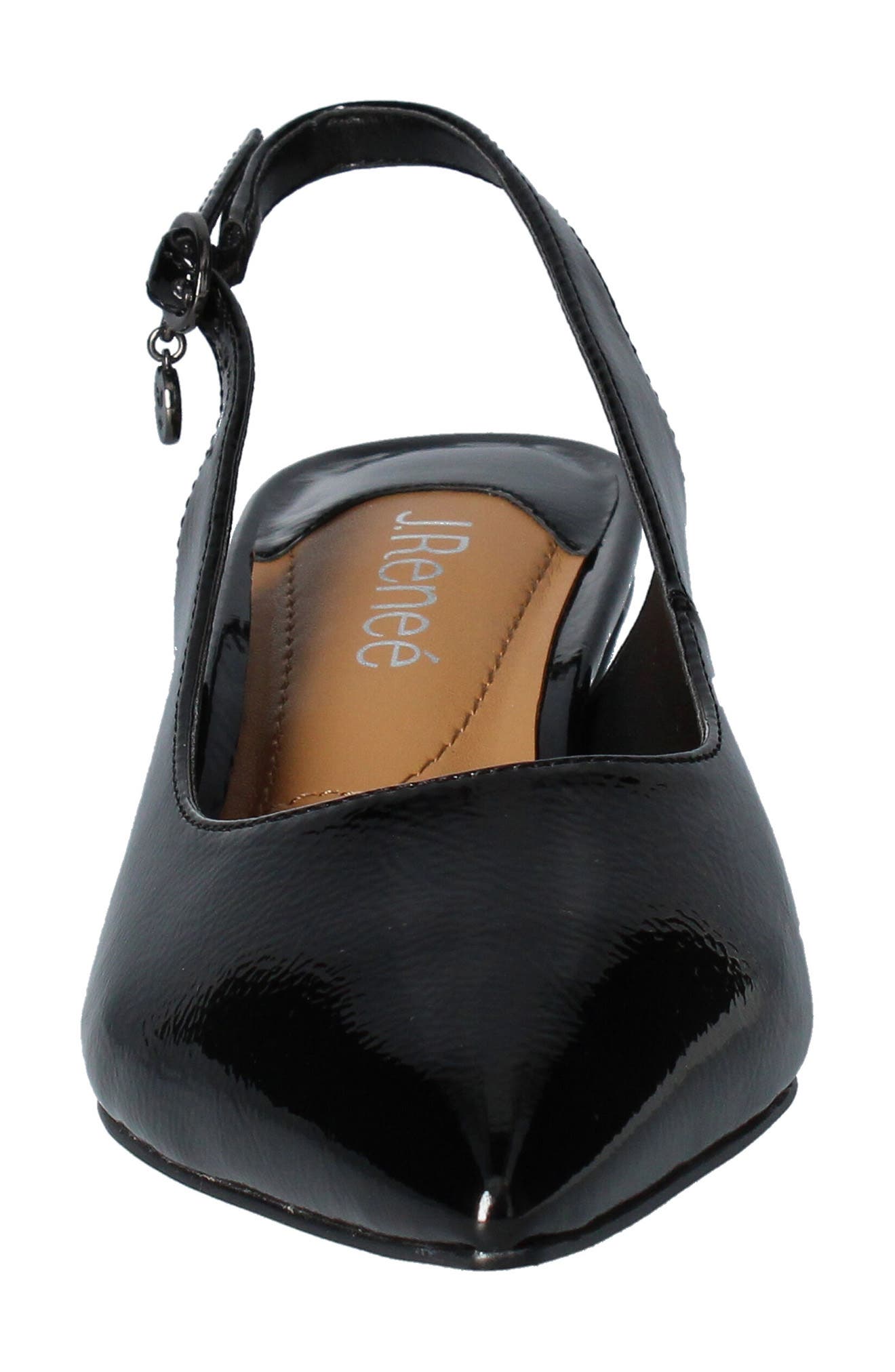 J. Reneé J.Renée Shayanne Slingback Pointed Toe Pump, Alternate, color, Black