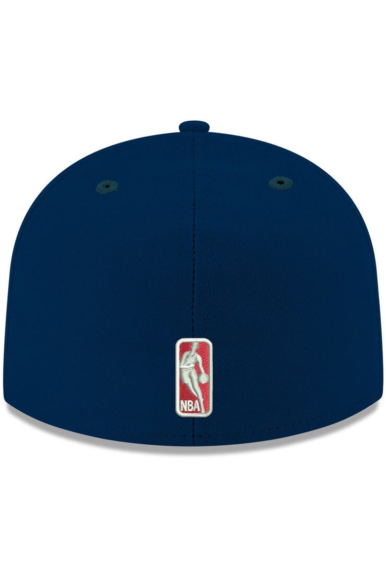 Men's New Era Navy New Orleans Pelicans Official Team Color 59FIFTY Fitted Hat, Alternate, color, NAVY