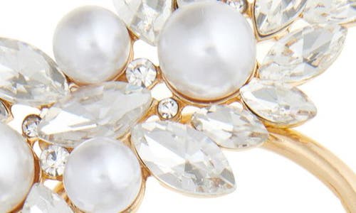 Tasha Crystal & Faux Pearl Hair Stick
